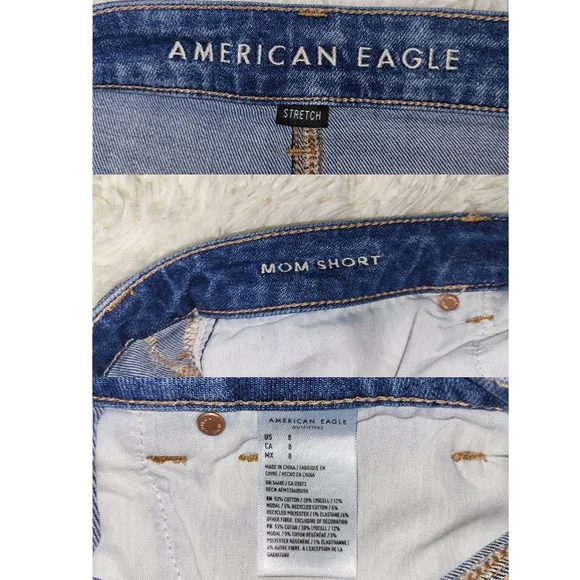American Eagle Distressed Mom Shorts - Picture 6 of 6